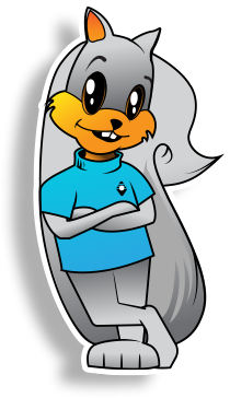 Clark Public Utilities Mascot Clark The Squirrel