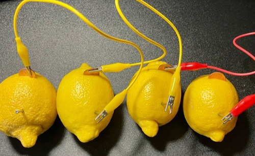 Lemon Battery LED