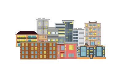 Drawing of apartments