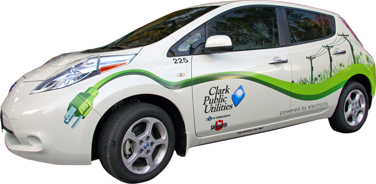 Clark Public Utilities Electric Car