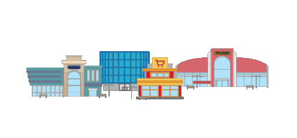 Shopping Center Drawing Gif