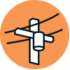 safety icon overhead lines