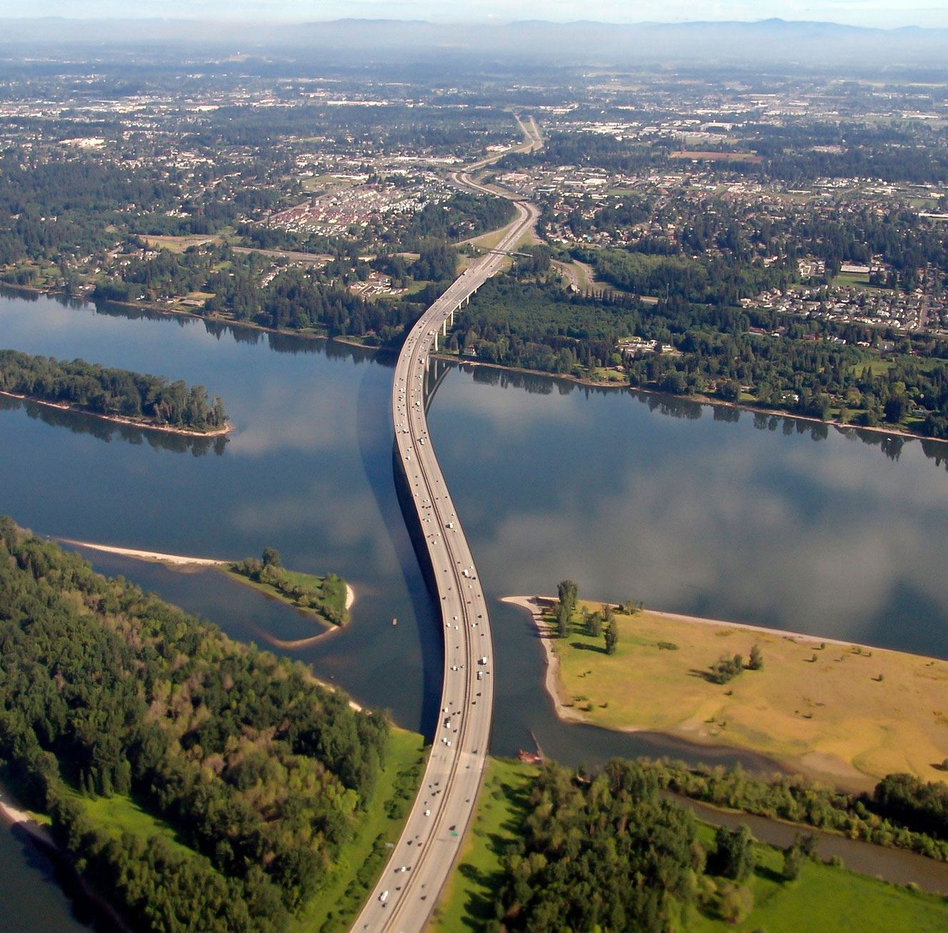 Vancouver washington aerial photo